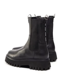 Bronx Bottes de randonnée 47268-A Noir Couleur Noir -Chaussures de trekking Soldes bronx bottes de randonnee 47268 a noir 2