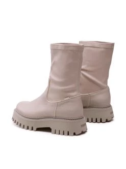 Bronx Bottes de randonnée 47358-A Beige Couleur Beige -Chaussures de trekking Soldes bronx bottes de randonnee 47358 a beige 2