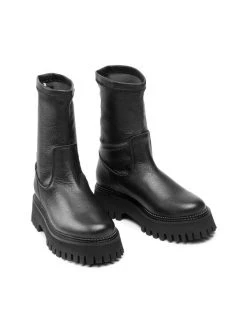 Bronx Bottes de randonnée 47358-G Noir Couleur Noir -Chaussures de trekking Soldes bronx bottes de randonnee 47358 g noir 4