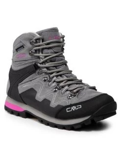 CMP Chaussures de trekking Athunis Mid Wmn Trekking Shoe Wp 31Q4976 Gris Couleur Gris