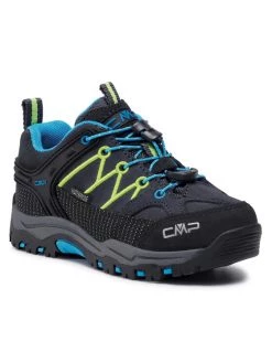 CMP Chaussures de trekking Kids Rigel Low Trekking Shoes Wp 3Q13244 Bleu marine Couleur Bleu marine