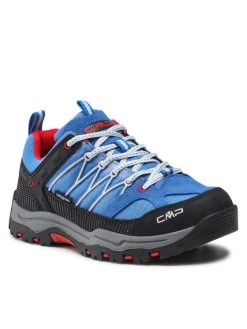 CMP Chaussures de trekking Rigel Low Trekking Shoe Kids Wp 3Q54554J Bleu Couleur Bleu