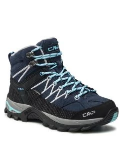 CMP Chaussures de trekking Rigel Mid Wmn Trekking Shoe Wp 3Q12946 Bleu marine Couleur Bleu marine