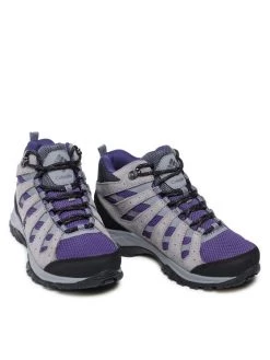Columbia Chaussures de trekking Redmond III Mid Waterproof BL0168 Gris Couleur Gris -Chaussures de trekking Soldes columbia chaussures de trekking redmond iii mid waterproof bl0168 gris 1 4