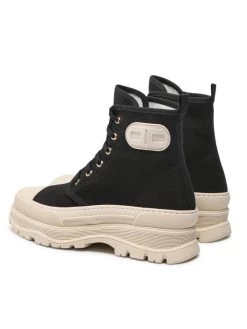 Elisabetta Franchi Bottes de randonnée SA-63B-22E2-V360 Noir Couleur Noir -Chaussures de trekking Soldes elisabetta franchi bottes de randonnee sa 63b 22e2 v360 noir 2