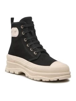 Elisabetta Franchi Bottes de randonnée SA-63B-22E2-V360 Noir Couleur Noir