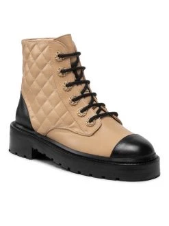 Eva Longoria Bottes de randonnée EL-77-06-000896 Beige Couleur Beige