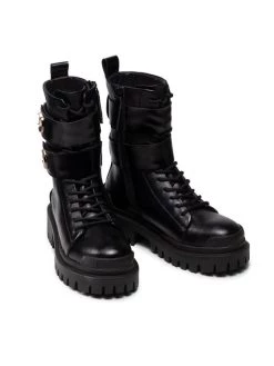 Eva Minge Bottes de randonnée EM-41-10-001255 Noir Couleur Noir -Chaussures de trekking Soldes eva minge bottes de randonnee em 41 10 001255 noir 1 4