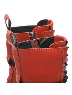 Gino Rossi Bottes de randonnée 8042 Rouge Couleur Rouge -Chaussures de trekking Soldes gino rossi bottes de randonnee 8042 rouge 4