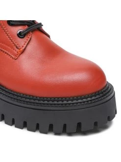 Gino Rossi Bottes de randonnée 8042 Rouge Couleur Rouge -Chaussures de trekking Soldes gino rossi bottes de randonnee 8042 rouge 5