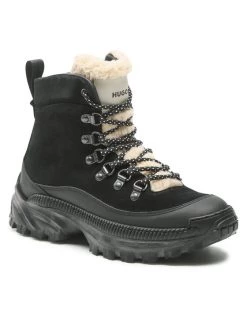 Hugo Bottes de randonnée Jace FurLaceUpB 50480982 10209162 01 Noir Couleur Noir
