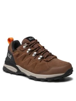 Jack Wolfskin Chaussures de trekking Refugio Texapore Low W 4050821 Marron Couleur Marron