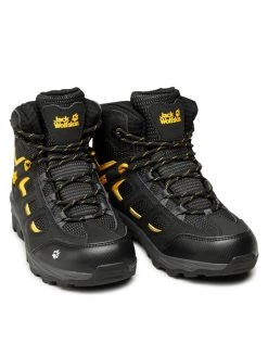 Jack Wolfskin Chaussures de trekking Vojo Texapore Mid K 4042181 Noir Couleur Noir -Chaussures de trekking Soldes jack wolfskin chaussures de trekking vojo texapore mid k 4042181 noir 1 4