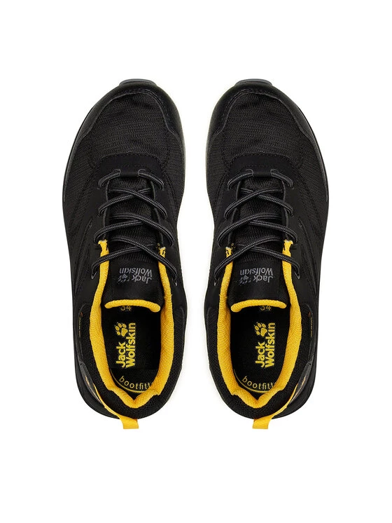Jack Wolfskin Chaussures de trekking Woodland Texapore Low K 4042162 Noir Couleur Noir 7 Jack Wolfskin Chaussures de trekking Woodland Texapore Low K 4042162 Noir Couleur Noir – Image 5