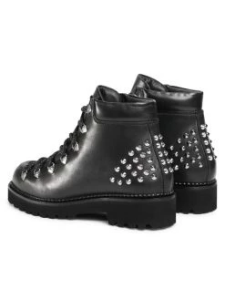 KARL LAGERFELD Bottes de randonnée  KL42853 Noir Couleur Noir -Chaussures de trekking Soldes karl lagerfeld bottes de randonnee kl42853 noir 2