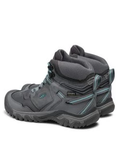 Keen Chaussures de trekking Ridge Flex Mid Wp W 1026085 Gris Couleur Gris -Chaussures de trekking Soldes keen chaussures de trekking ridge flex mid wp w 1026085 gris 2