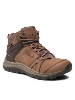 Keen Chaussures de trekking Terradora II Leather Mid Wp 1023728 Marron Couleur Marron