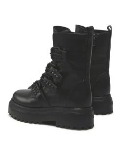 Le Silla Bottes de randonnée Ranger 6490P020M2PPCHI001 Noir Couleur Noir -Chaussures de trekking Soldes le silla bottes de randonnee ranger 6490p020m2ppchi001 noir 2