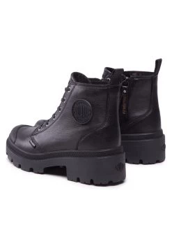 Palladium Bottes de randonnée Pallabase Leather 96905-001-M Noir Couleur Noir -Chaussures de trekking Soldes palladium bottes de randonnee pallabase leather 96905 001 m noir 2