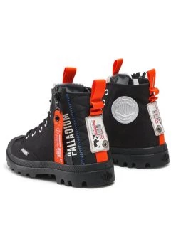 Palladium Bottes de randonnée Pampa Hi Tte 77357-001-M Noir Couleur Noir -Chaussures de trekking Soldes palladium bottes de randonnee pampa hi tte 77357 001 m noir 2