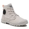 Palladium Bottes de randonnée Pampa Hi Twill 97074-019-M Gris Couleur Gris -Chaussures de trekking Soldes palladium bottes de randonnee pampa hi twill 97074 019 m gris