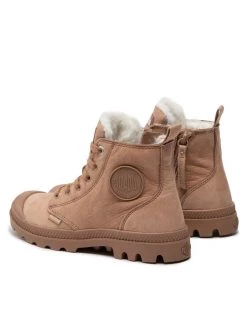 Palladium Bottes de randonnée Pampa Hi Zip Wl 95982-254-M Marron Couleur Marron -Chaussures de trekking Soldes palladium bottes de randonnee pampa hi zip wl 95982 254 m marron 2