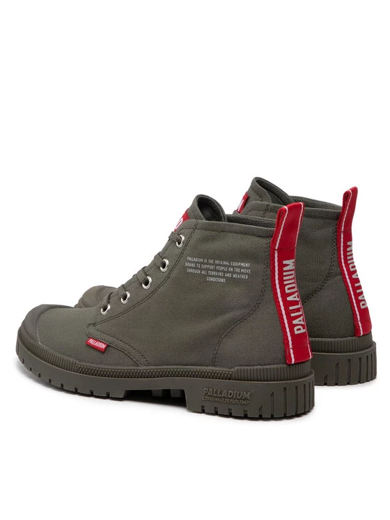 Palladium Bottes de randonnée Pampa Sp20 Dare 77288-325-M Vert Couleur Vert 4 Palladium Bottes de randonnée Pampa Sp20 Dare 77288-325-M Vert Couleur Vert – Image 2