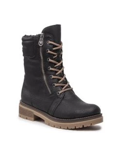 Rieker Bottes de randonnée 70702-00 Noir Couleur Noir