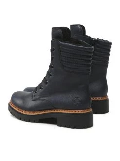 Rieker Bottes de randonnée 72600-14 Bleu marine Couleur Bleu marine -Chaussures de trekking Soldes rieker bottes de randonnee 72600 14 bleu marine 2