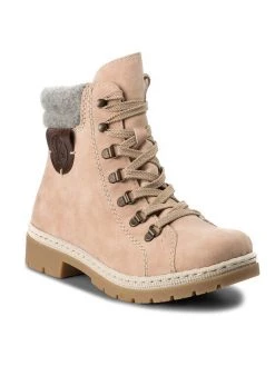 Rieker Bottes de randonnée Y9430-32 Rose Couleur Rose