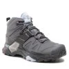 Salomon Chaussures de trekking X Ultra 4 Mid Gtx W GORE-TEX 416250 21 V0 Gris Couleur Gris -Chaussures de trekking Soldes salomon chaussures de trekking x ultra 4 mid gtx w gore tex 416250 21 v0 gris
