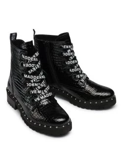 Steve Madden Bottes de randonnée Tess SM11000710-02002-066 Noir Couleur Noir -Chaussures de trekking Soldes steve madden bottes de randonnee tess sm11000710 02002 066 noir 4