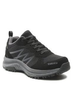 Treksta Chaussures de trekking Brevik Low Lace Gtx GORE-TEX 22401304-08 Noir Couleur Noir