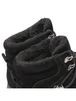 Vero Moda Bottes de randonnée Vmlenny Leather Boot 10255455 Noir Couleur Noir -Chaussures de trekking Soldes vero moda bottes de randonnee vmlenny leather boot 10255455 noir 5