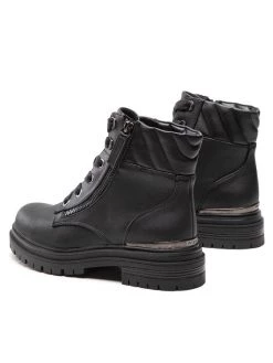 Wrangler Bottes de randonnée Courtney Moto Lace WL22616A Noir Couleur Noir -Chaussures de trekking Soldes wrangler bottes de randonnee courtney moto lace wl22616a noir 2