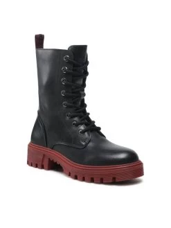 Wrangler Bottes de randonnée Seattle Lace Hi WL22509A Noir Couleur Noir