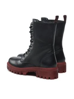 Wrangler Bottes de randonnée Seattle Lace Hi WL22509A Noir Couleur Noir -Chaussures de trekking Soldes wrangler bottes de randonnee seattle lace hi wl22509a noir 1 3